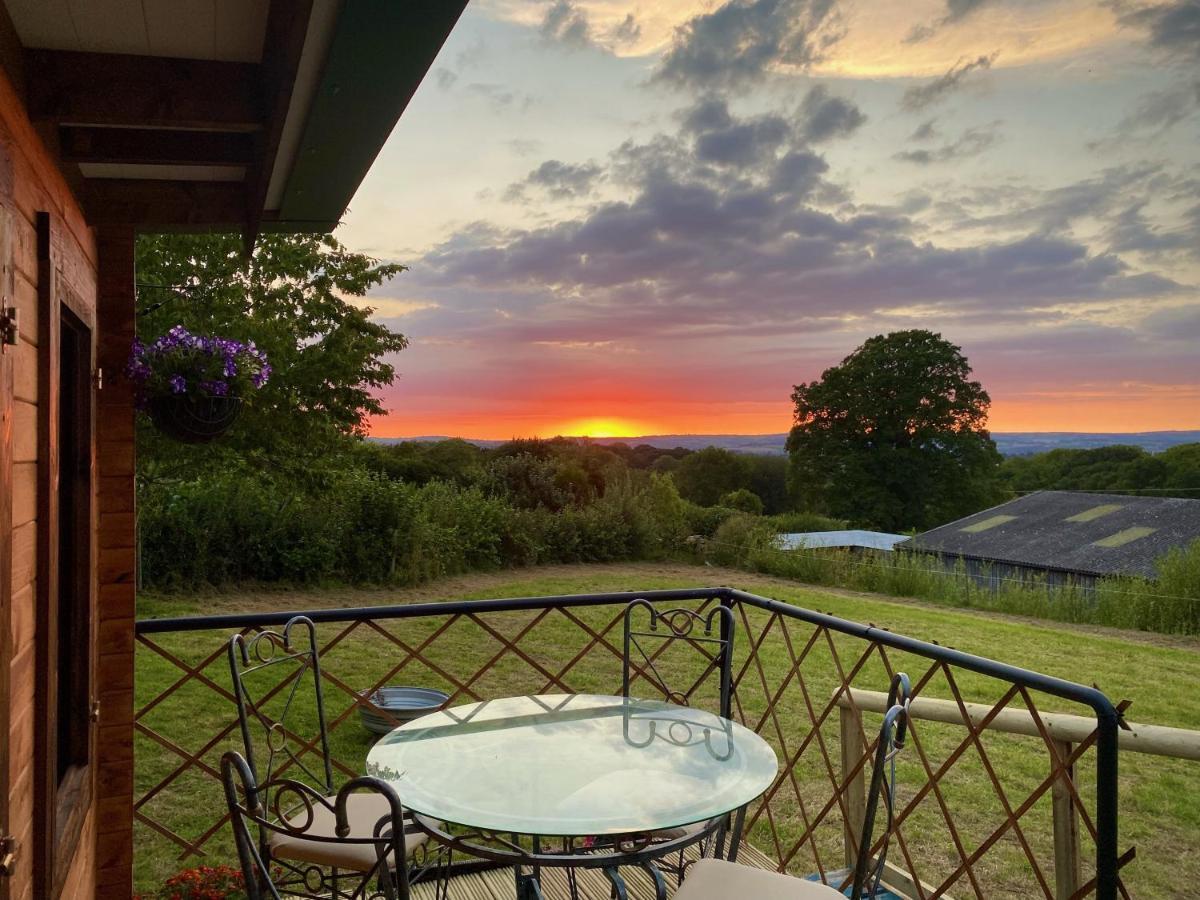 Cherry Tree Glamping Lodge Somerset  Exterior foto